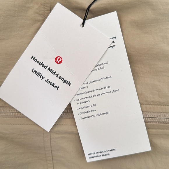 Hooded Mid-Length Utility Jacket - Picture 12 of 14